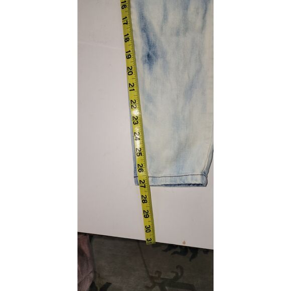 BEBE Acid Washed Skinny Jeans Sz 26 - Picture 7 of 7